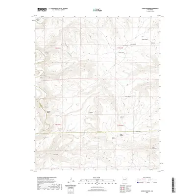 2020 Map of Canon Encierro, 2020 Print