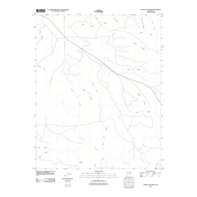 2010 Map of Canon Las Cuevas, 2010 Print