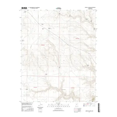 2017 Map of Canon Las Cuevas, 2017 Print