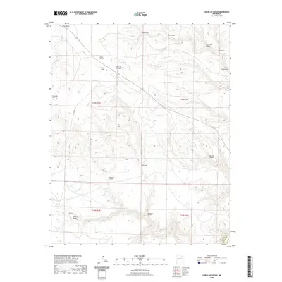 2020 Map of Canon Las Cuevas, 2020 Print