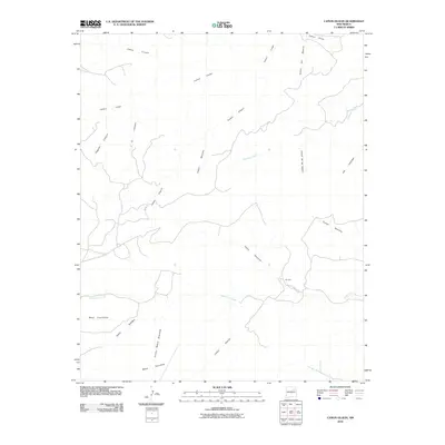 2010 Map of Canon Olguin, 2010 Print