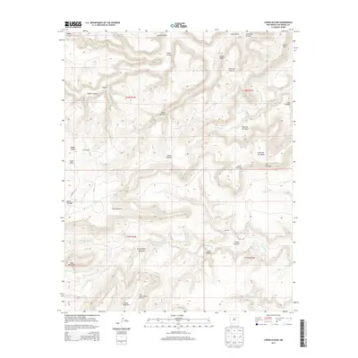 2013 Map of Canon Olguin, 2013 Print