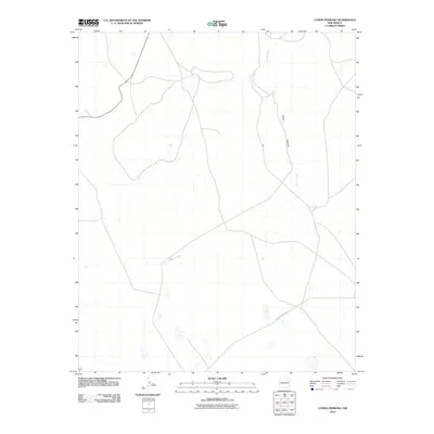 2010 Map of Canon Pedroso, 2010 Print