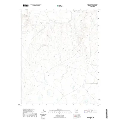 2020 Map of Canon Pedroso, 2020 Print
