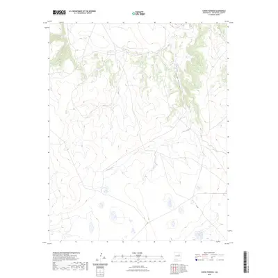 2023 Map of Canon Pedroso, 2023 Print