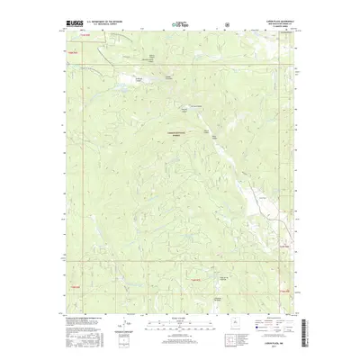 2017 Map of Canon Plaza, 2017 Print