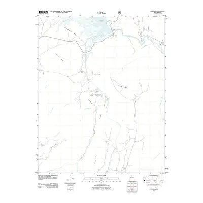 2011 Map of Canones, 2011 Print