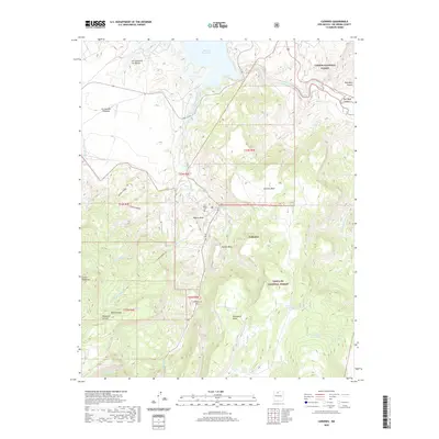 2020 Map of Canones, 2020 Print