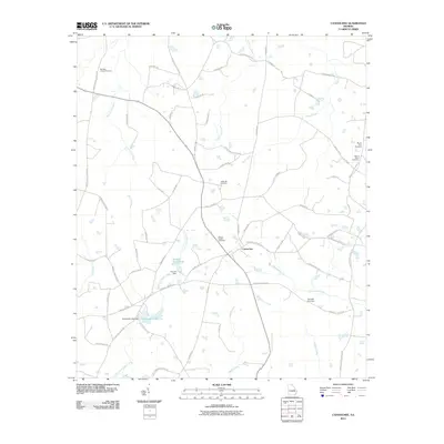 2011 Map of Canoochee, 2011 Print