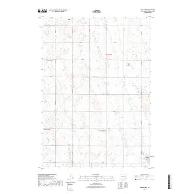 2017 Map of Canova West, 2017 Print