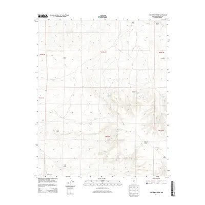 2013 Map of Cantaralo Spring, 2013 Print
