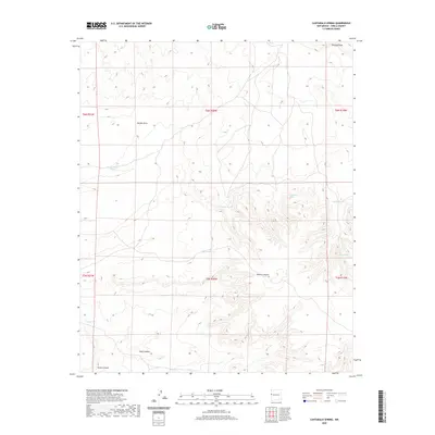 2020 Map of Cantaralo Spring, 2020 Print