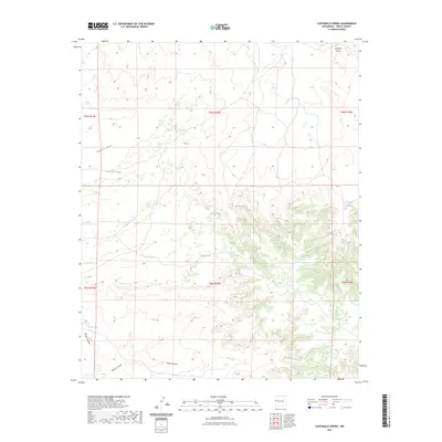 2023 Map of Cantaralo Spring, 2023 Print