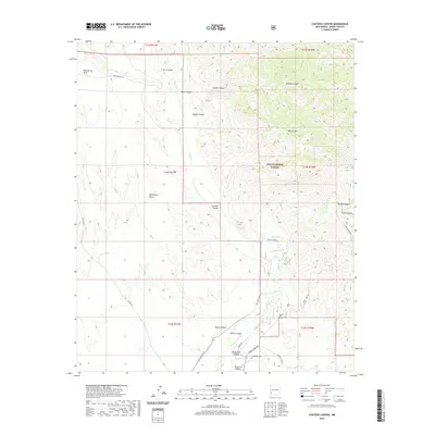2020 Map of Canteen Canyon, 2020 Print