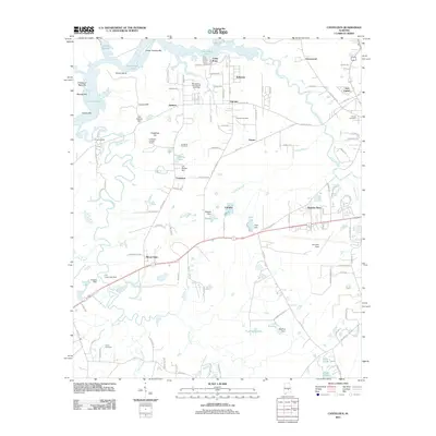 2011 Map of Cantelous, 2011 Print