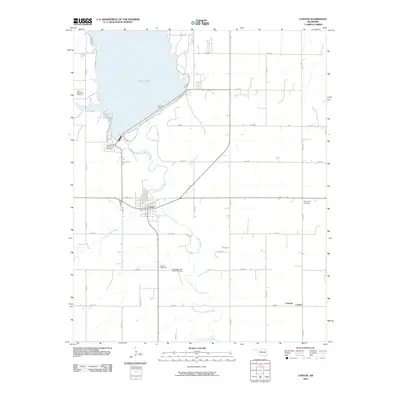 2010 Map of Canton, 2010 Print