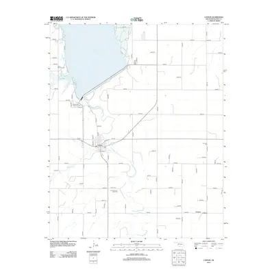 2012 Map of Canton, 2012 Print