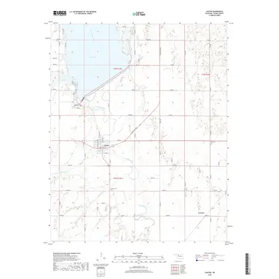 2018 Map of Canton, 2018 Print
