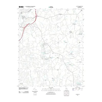 2011 Map of Canton, 2011 Print
