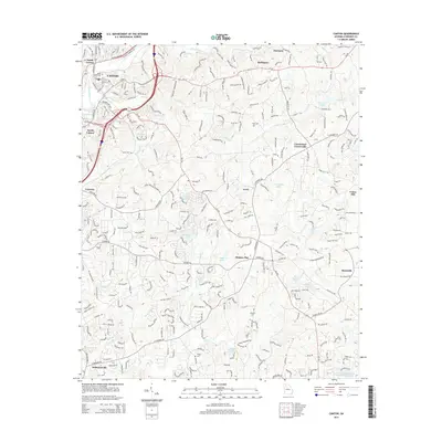 2014 Map of Canton, 2014 Print