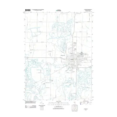 2012 Map of Canton, 2012 Print