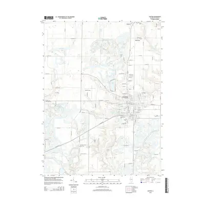 2015 Map of Canton, 2015 Print