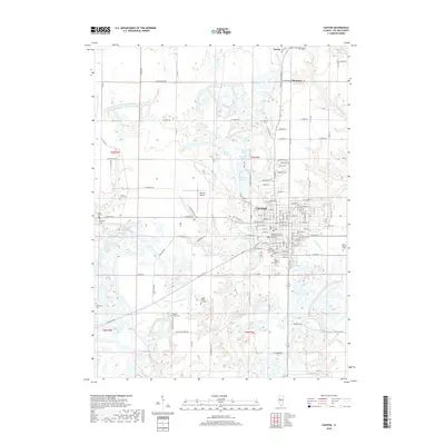 2018 Map of Canton, 2018 Print