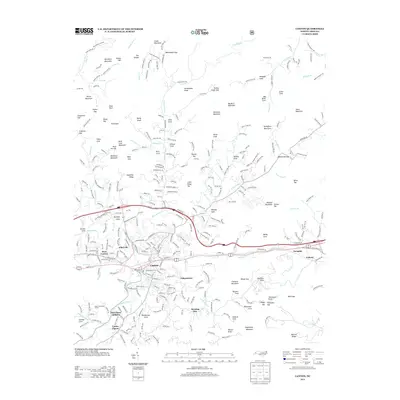 2013 Map of Canton, 2013 Print