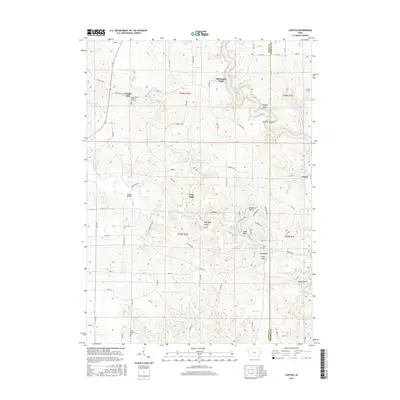 2015 Map of Canton, 2015 Print