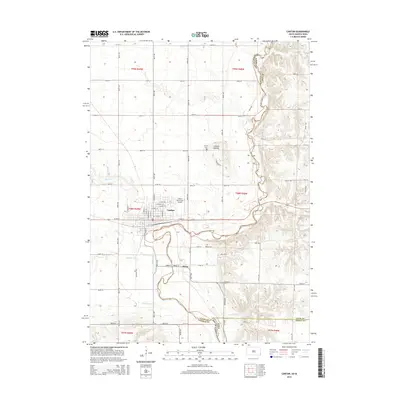 2015 Map of Canton, 2015 Print