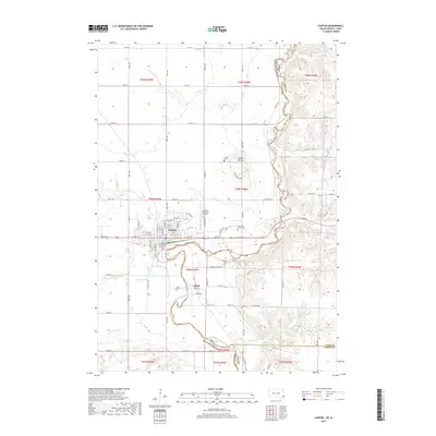 2017 Map of Canton, 2017 Print