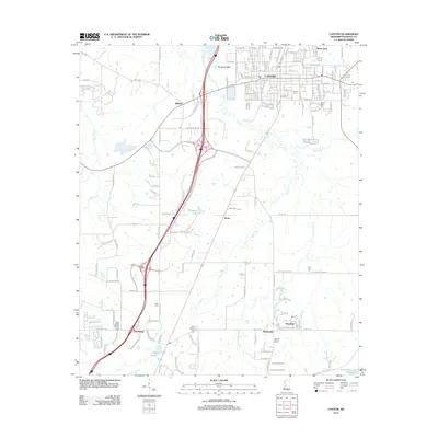 2012 Map of Canton, 2012 Print
