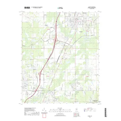 2020 Map of Canton, 2020 Print