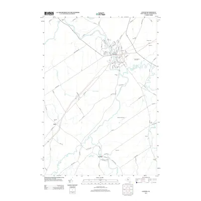 2013 Map of Canton, 2013 Print