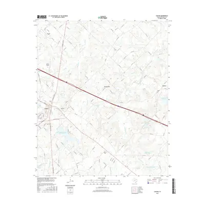 2016 Map of Canton, 2016 Print