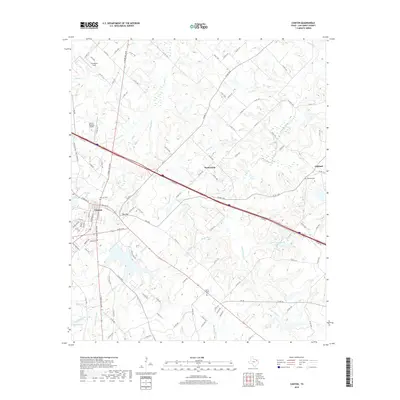2019 Map of Canton, 2019 Print
