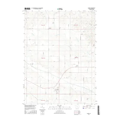 2015 Map of Cantril, 2015 Print