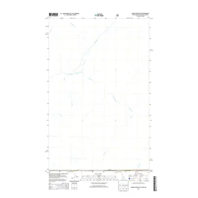 2013 Map of Canuck Peak OE N, 2013 Print