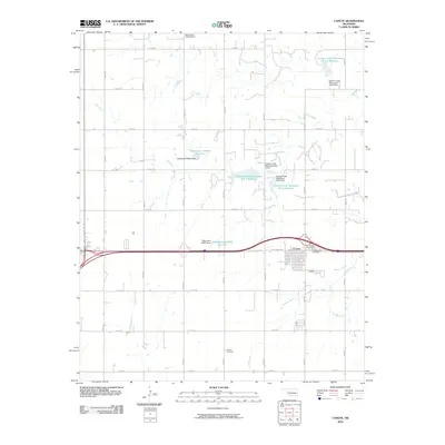 2010 Map of Canute, 2010 Print
