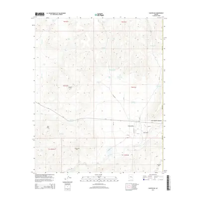 2014 Map of Canyon Day, 2014 Print