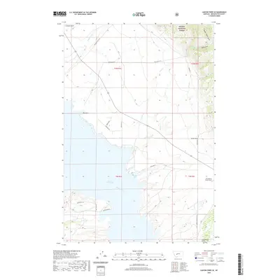 2020 Map of Canyon Ferry SE, 2020 Print