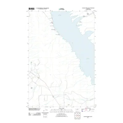 2011 Map of Canyon Ferry SW, 2011 Print