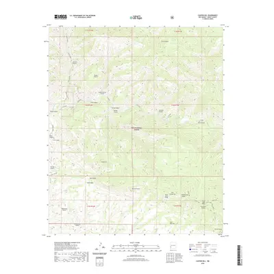 2020 Map of Canyon Hill, 2020 Print