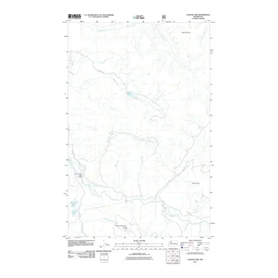 2011 Map of Canyon Lake, 2011 Print