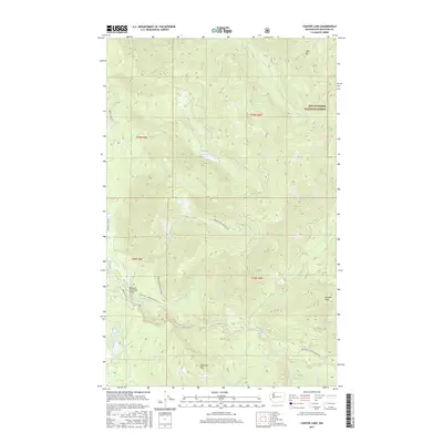 2017 Map of Canyon Lake, 2017 Print