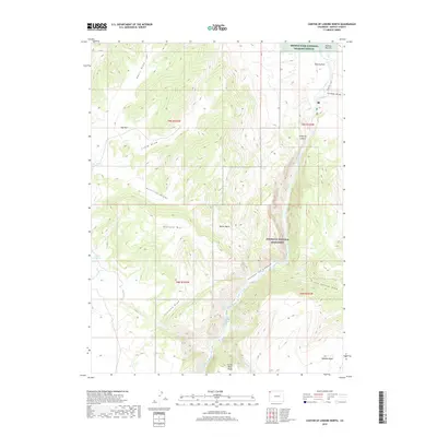 2019 Map of Canyon of Lodore North, 2019 Print