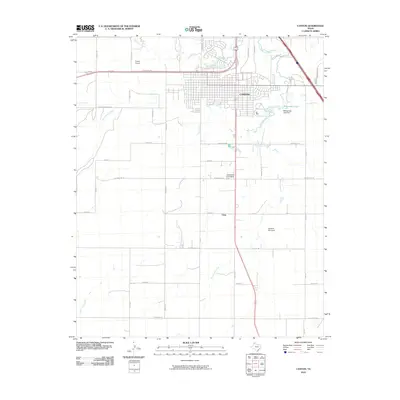 2010 Map of Canyon, 2010 Print