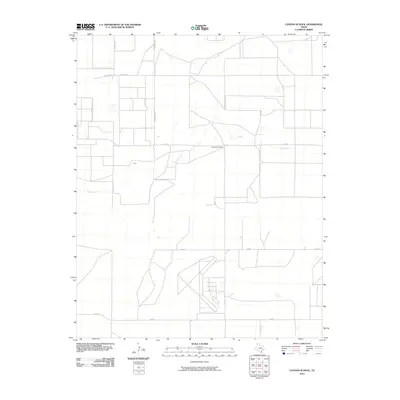2010 Map of Canyon School, 2010 Print