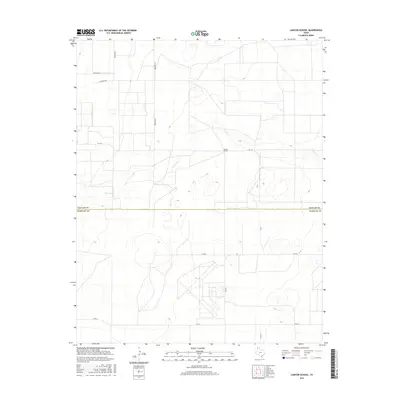 2016 Map of Canyon School, 2016 Print