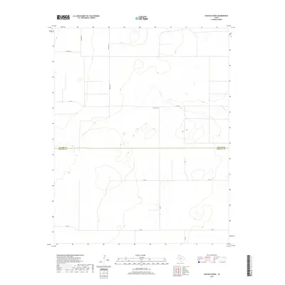 2019 Map of Canyon School, 2019 Print
